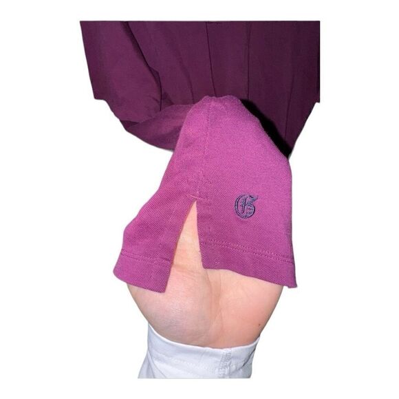 Greyson Golf Purple Golf Brrr Performance Polo Shirt XL - Picture 8 of 11
